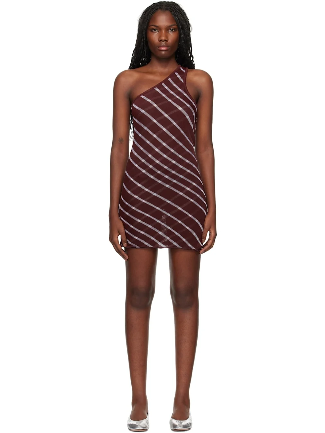 Burgundy Irina Minidress - 1