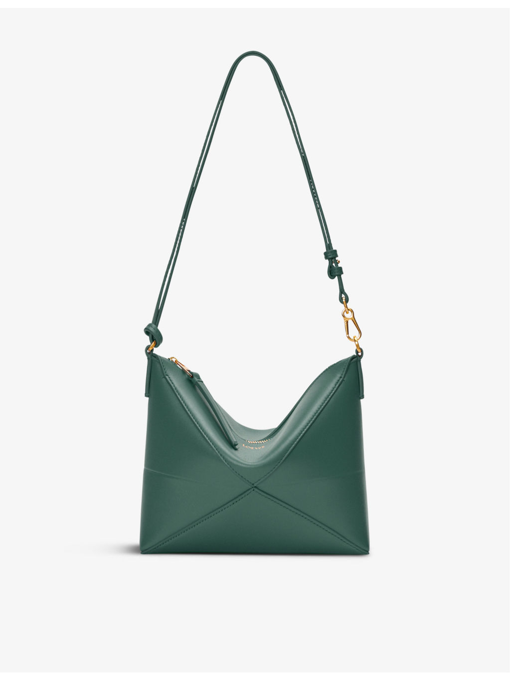 Puzzle Fold Pouch leather shoulder bag - 1
