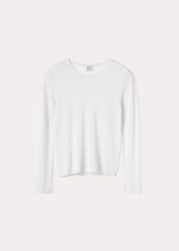 Thin cashmere top bone - 1