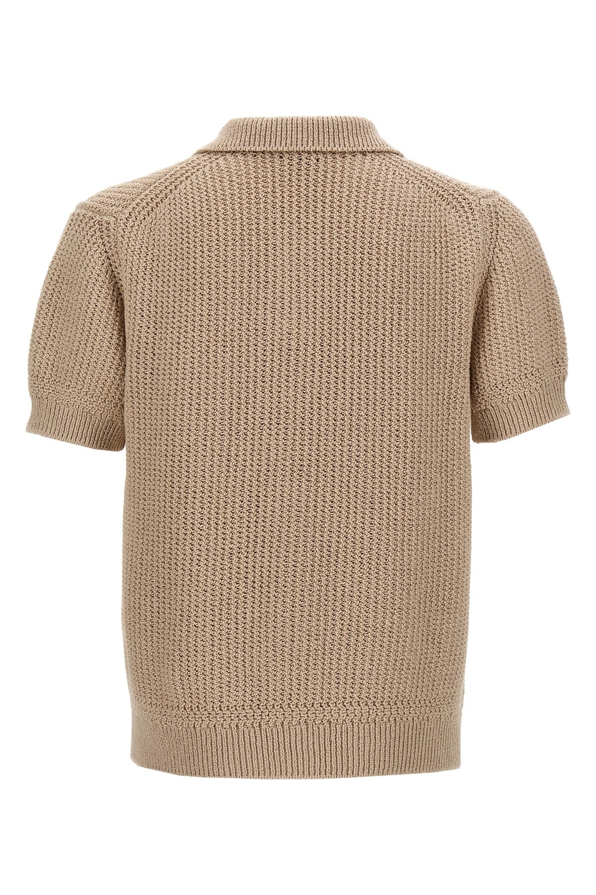 Knitted polo shirt - 3