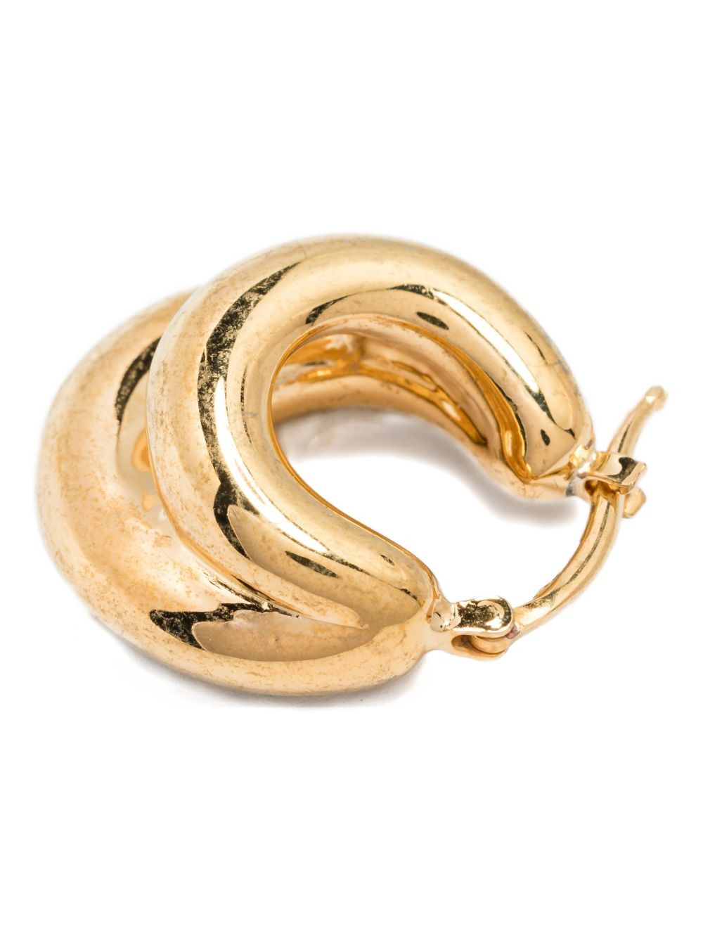 chunky hoop earrings - 4