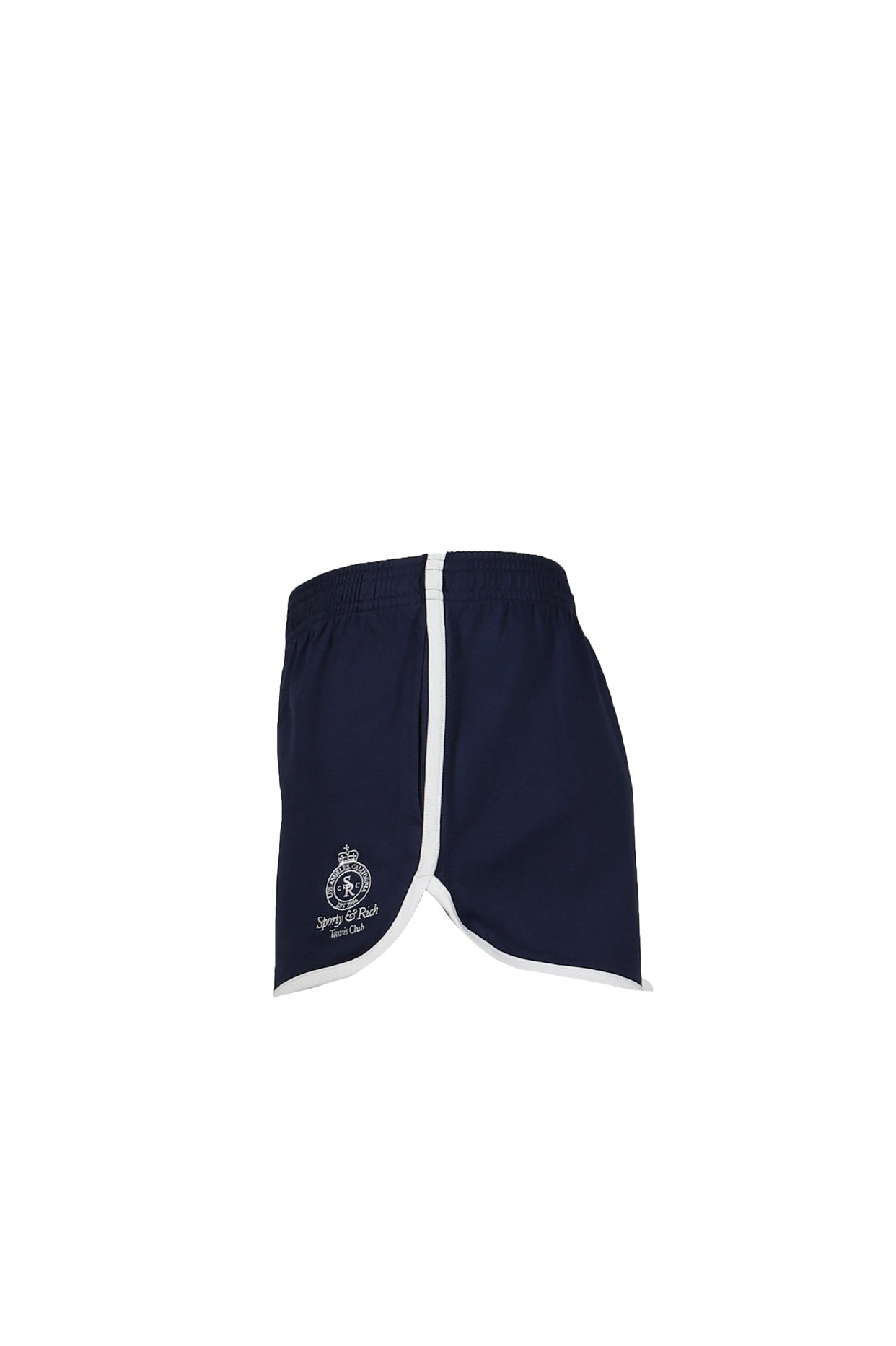 CROWN TENNIS PIQUE SHORT / DARK NVY - 3