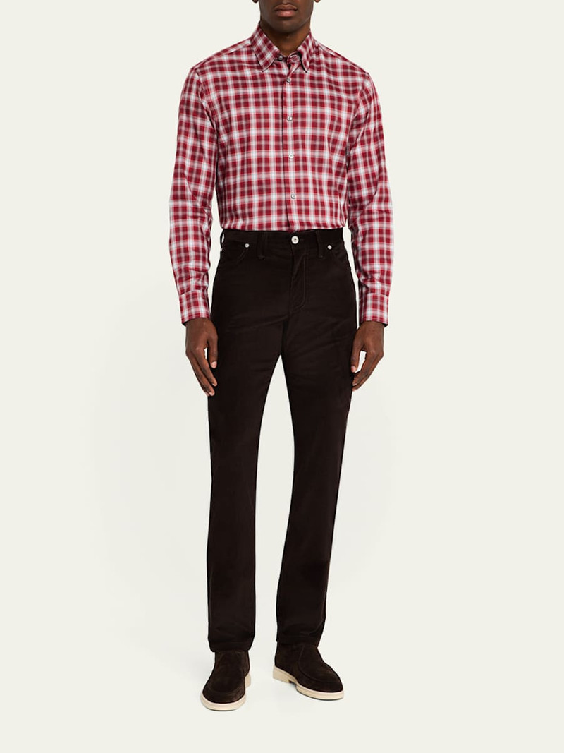 Brioni Men's Pinwale 5-Pocket Pants outlook