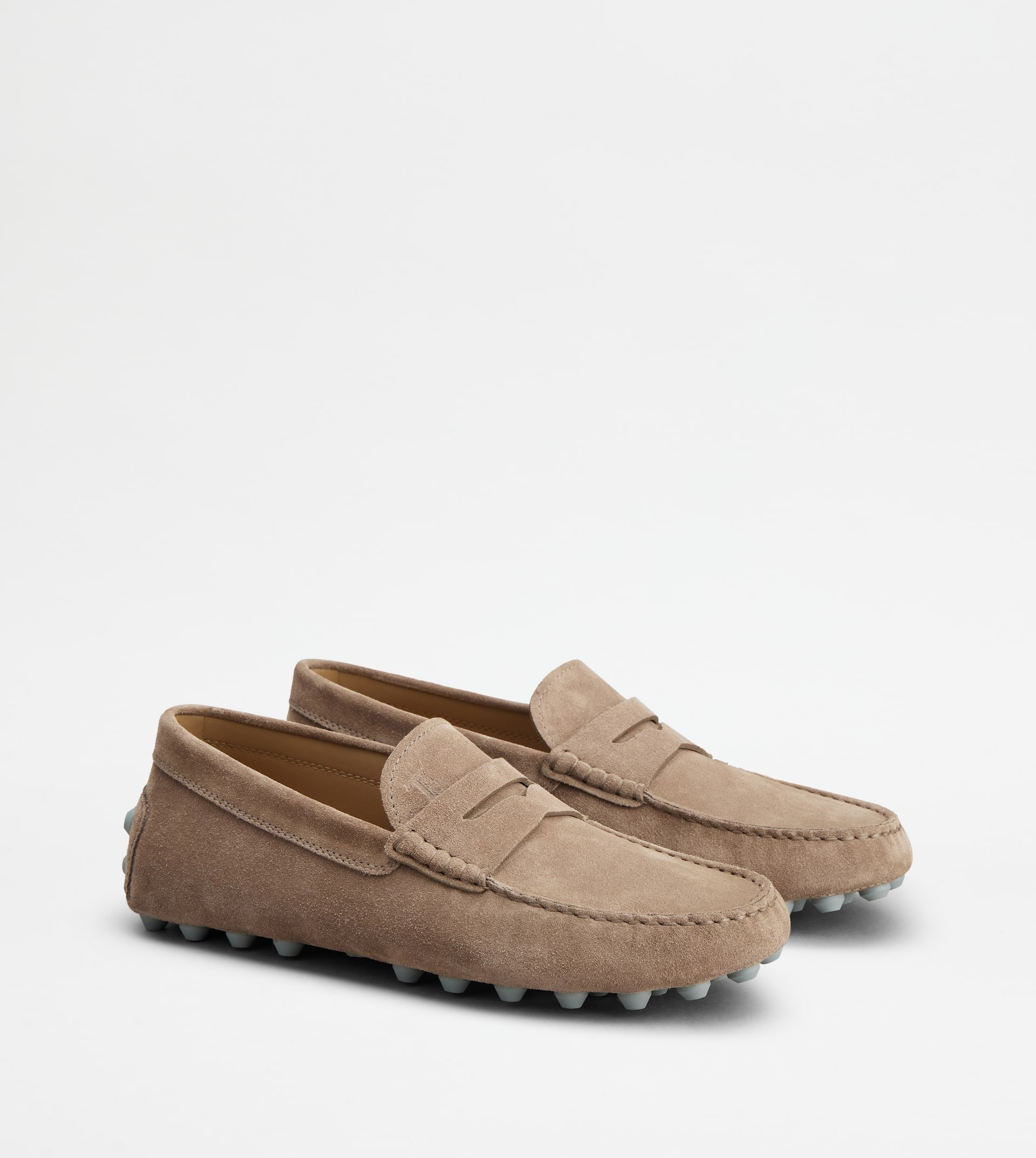 TOD'S GOMMINO BUBBLE IN SUEDE - BEIGE - 2