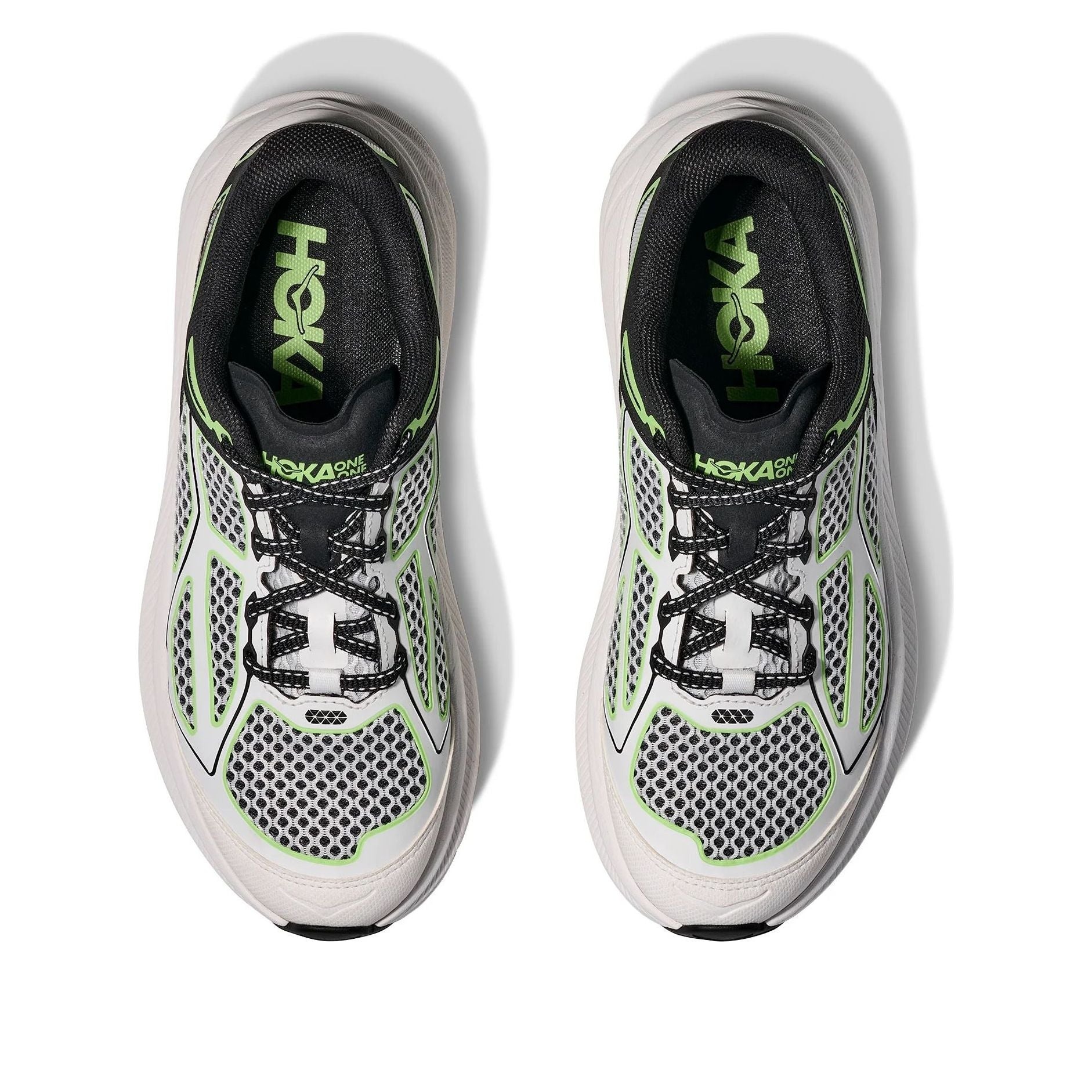 HOKA ONE ONE Clifton One9 'Black White Green' 1155370-BWHT - 3