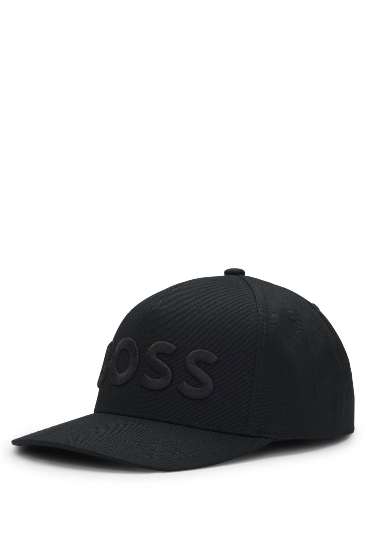 COTTON-TWILL CAP WITH EMBROIDERED LOGO - 1