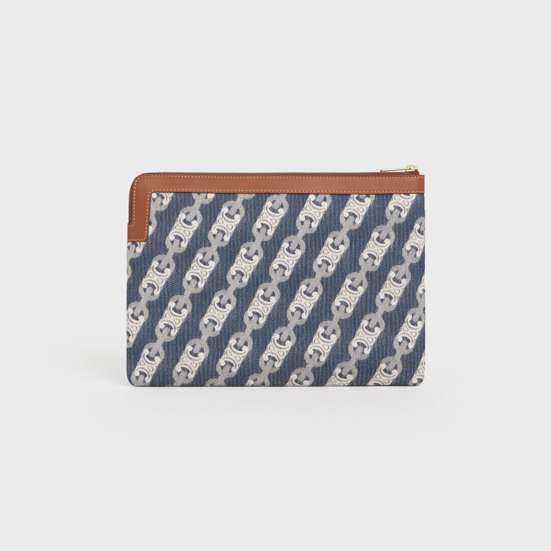 SMALL POUCH  IN  MAILLON TRIOMPHE JACQUARD 3