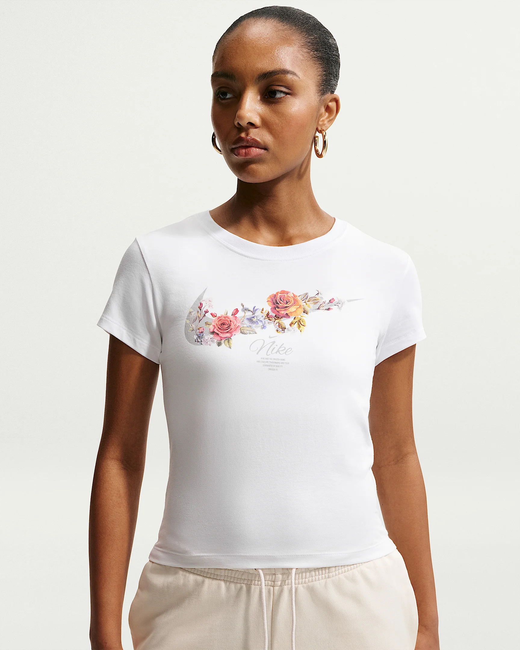 Nike Sportswear Chill Knit Women's Slim Cropped T-Shirt - 1