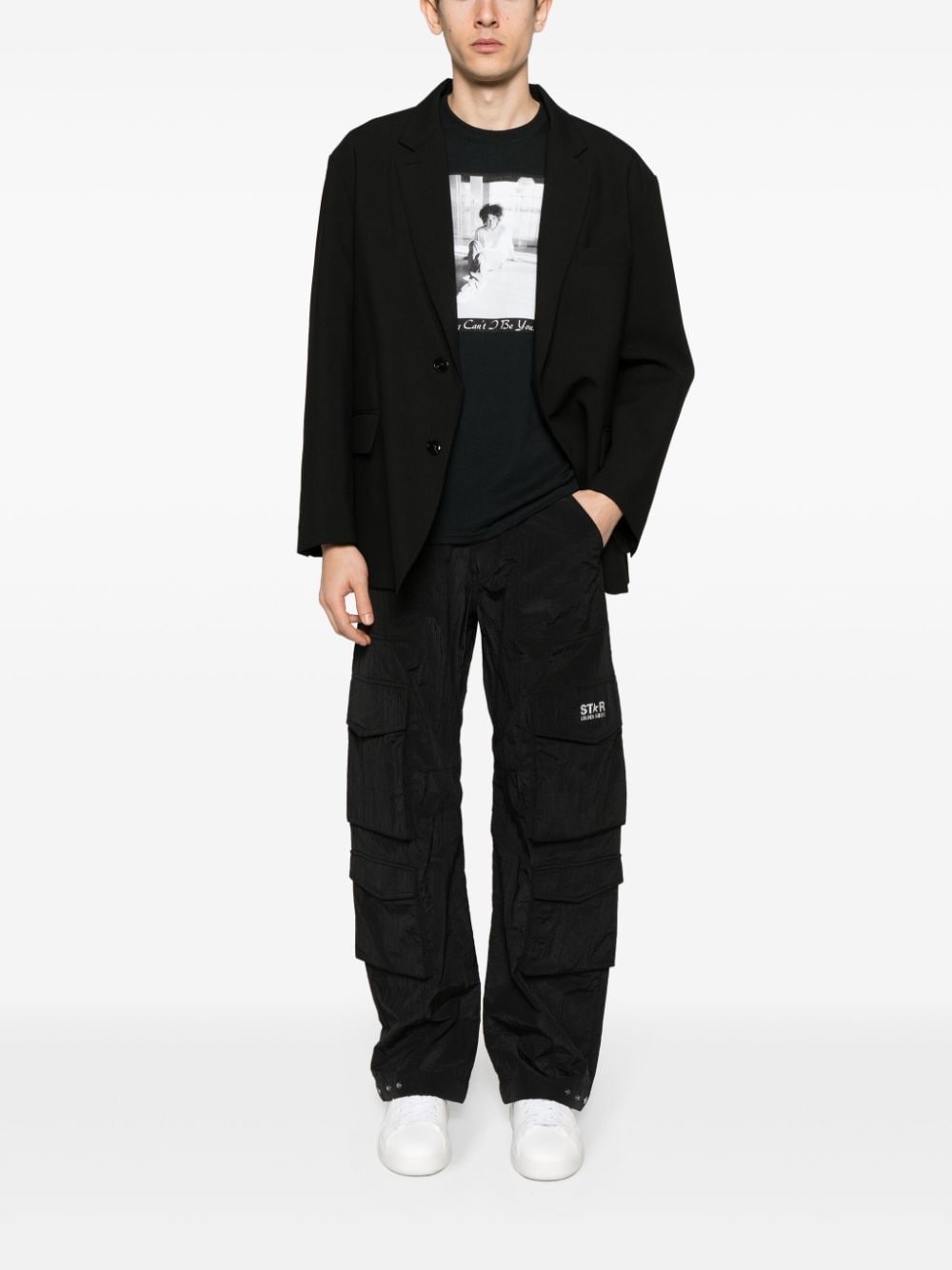 Luther wide-leg cargo trousers - 2