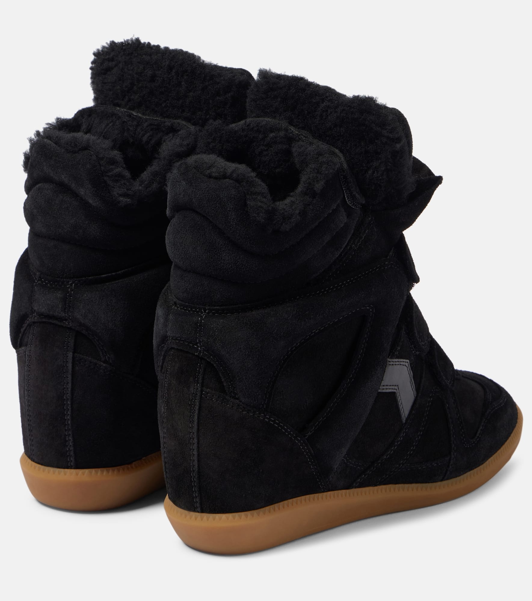 Bekett 70 shearling-trimmed sneakers - 2