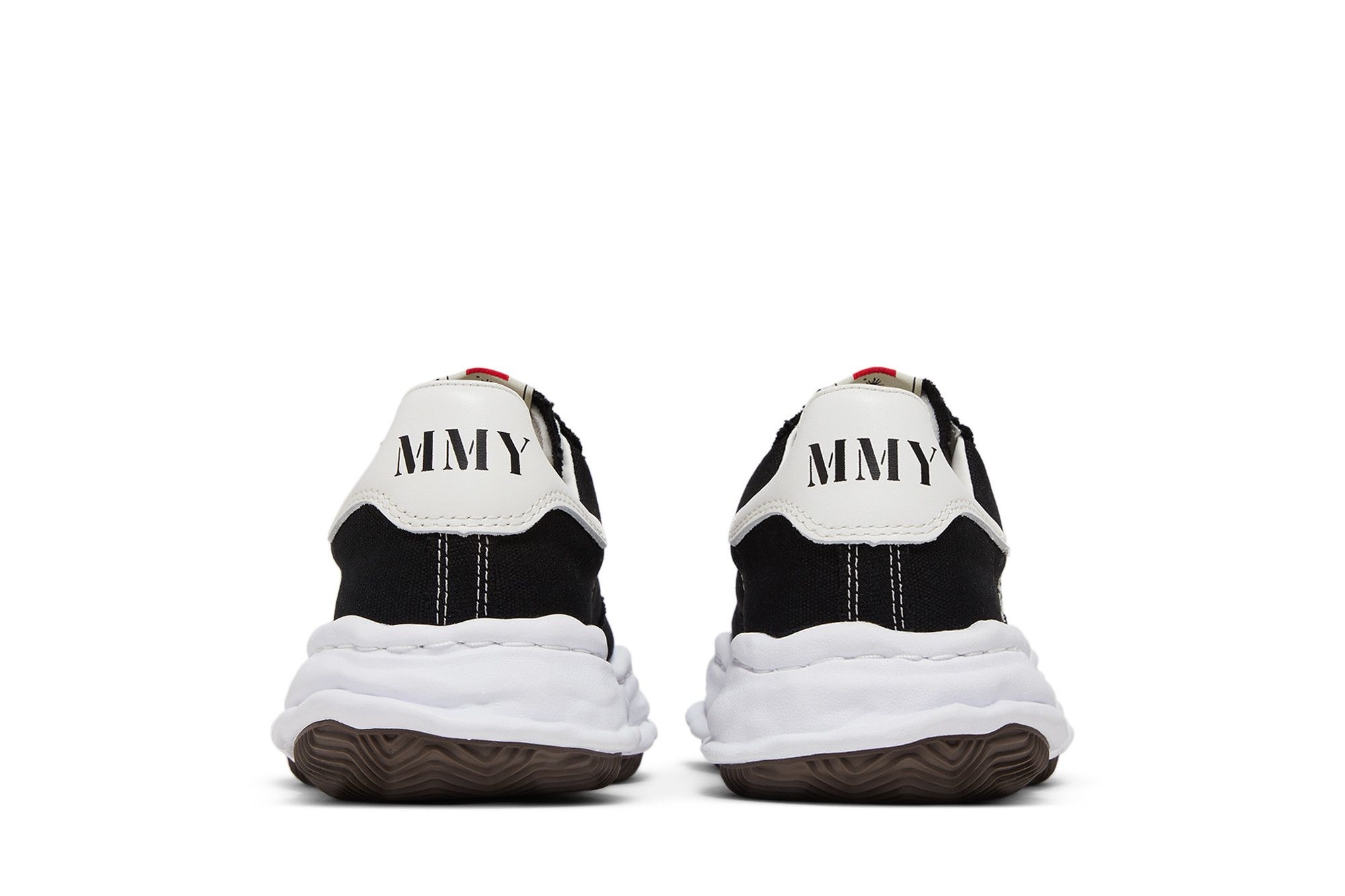 Maison Mihara Yasuhiro Blakey OG Sole Canvas Low 'Black White' - 6
