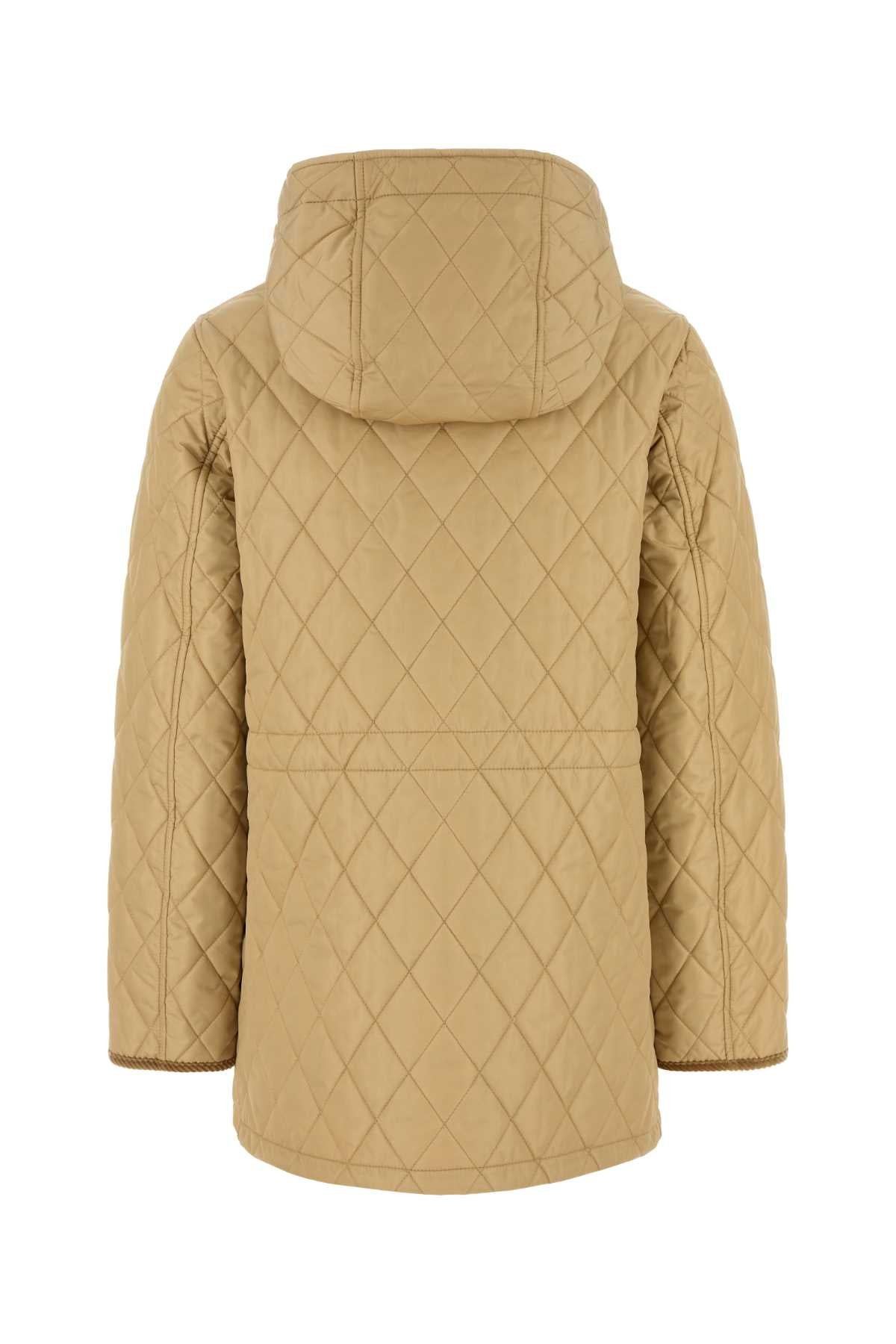 Burberry Women Beige Nylon Jacket - 2