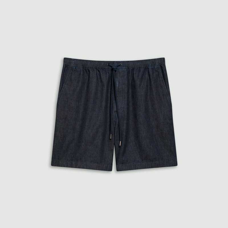 Drawstring Pull-On Short in Summer Denim 1