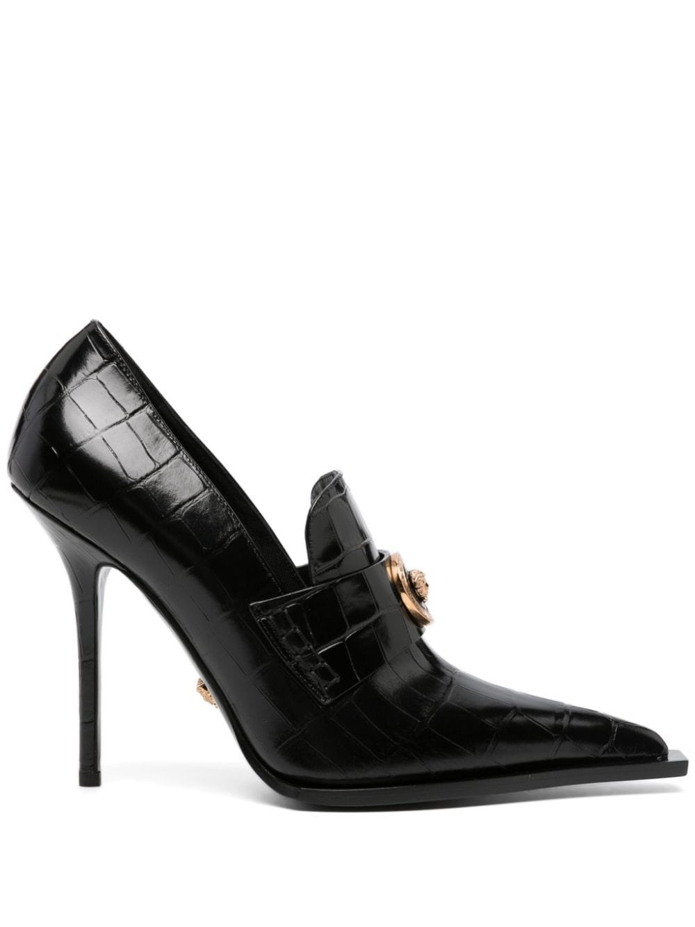 Medusa Head patent leather pumps - 1