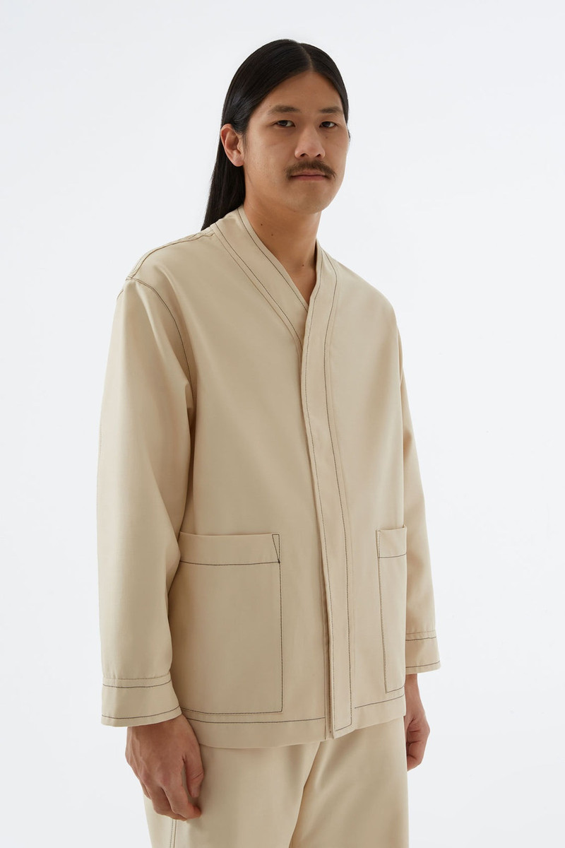 BEIGE SHORT BLAZER 5