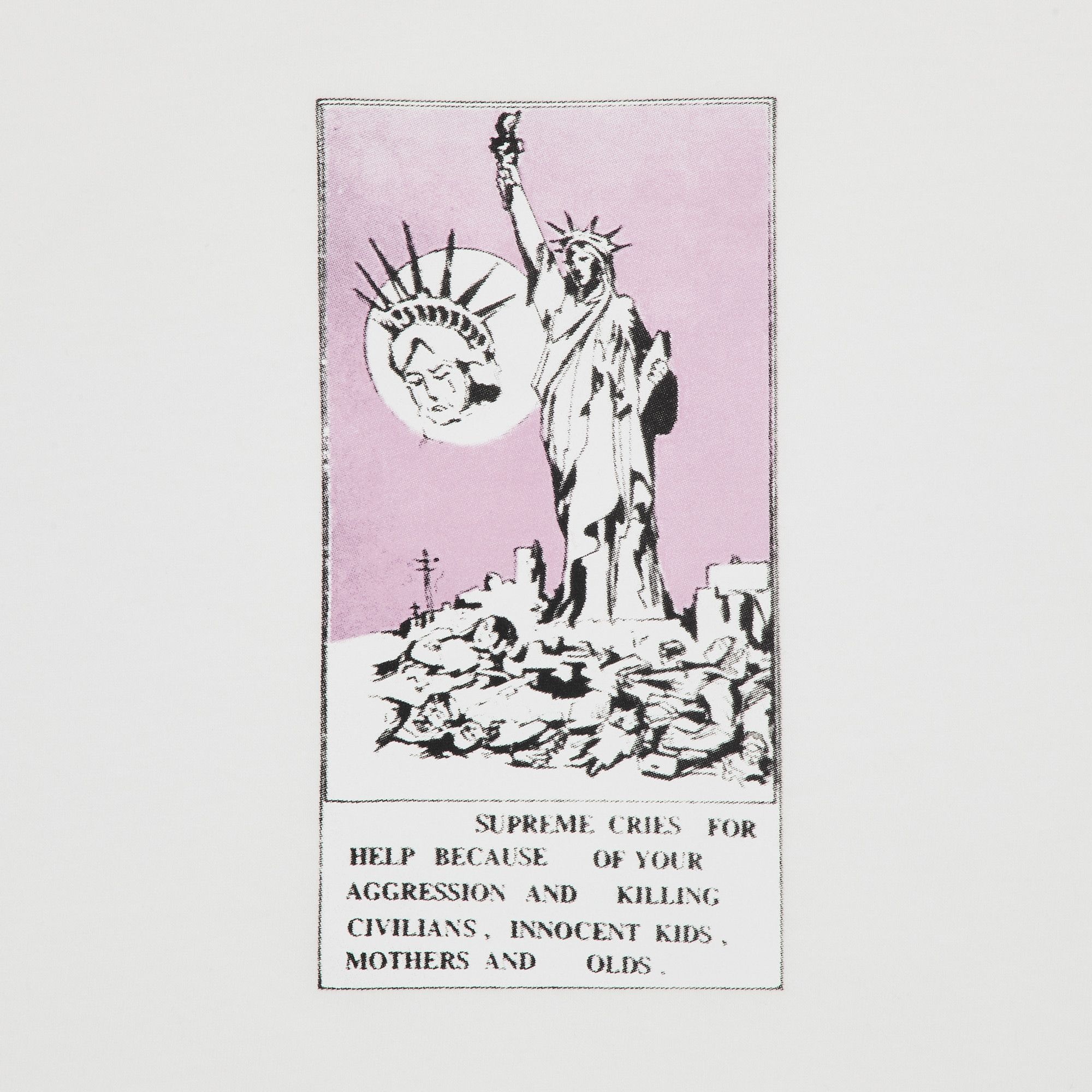 Supreme Liberty Tee 'White' - 2