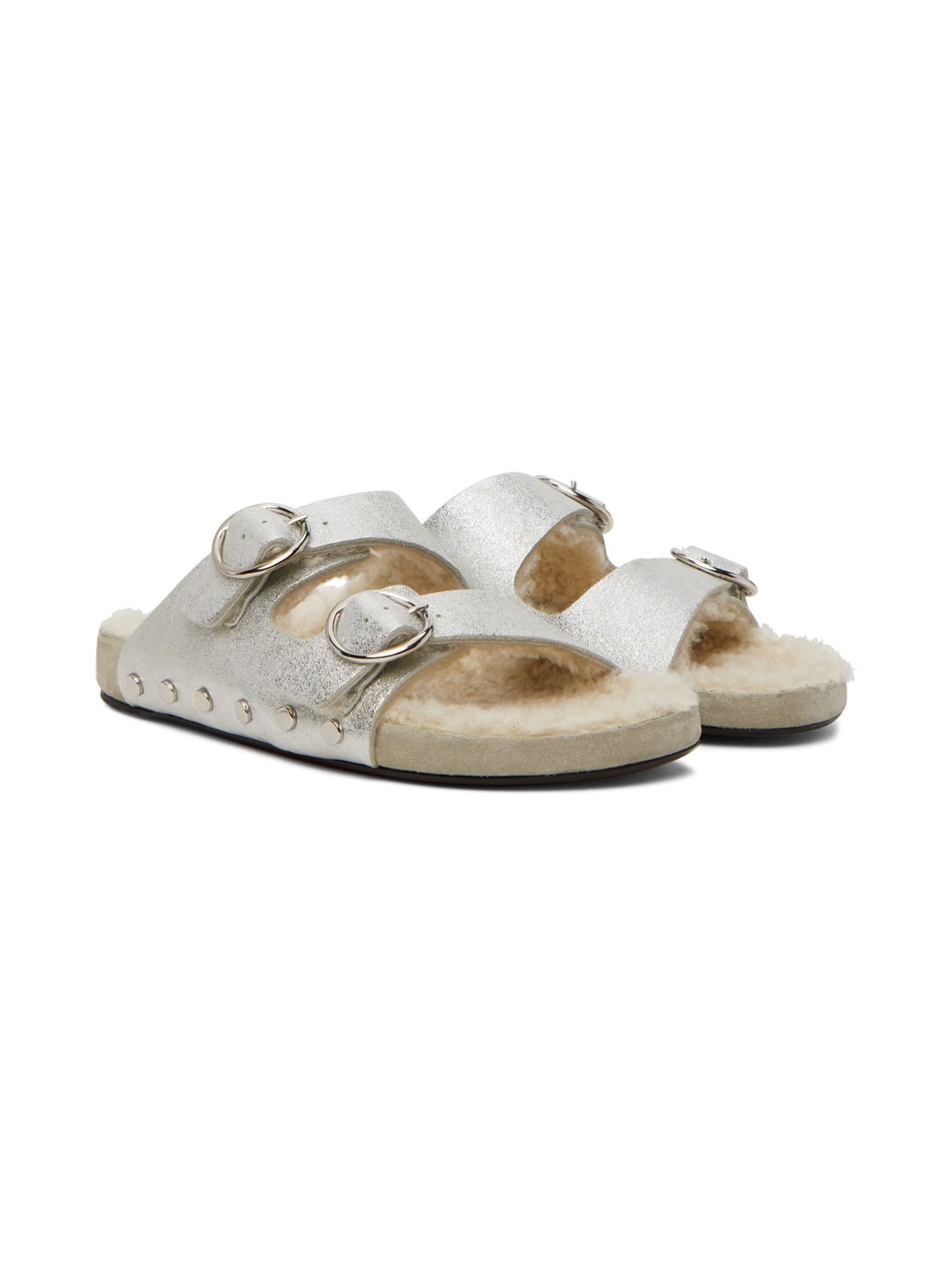 Silver Lennyo Sandals - 4