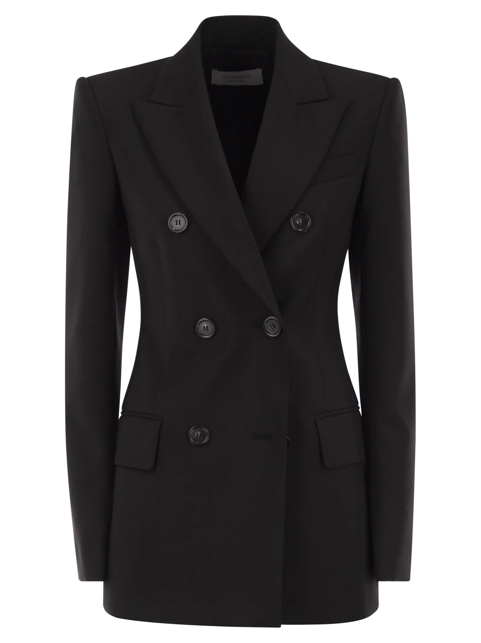Sportmax Women Spxadamo - Tailored Double-Breasted Virgin Wool Blazer - 1