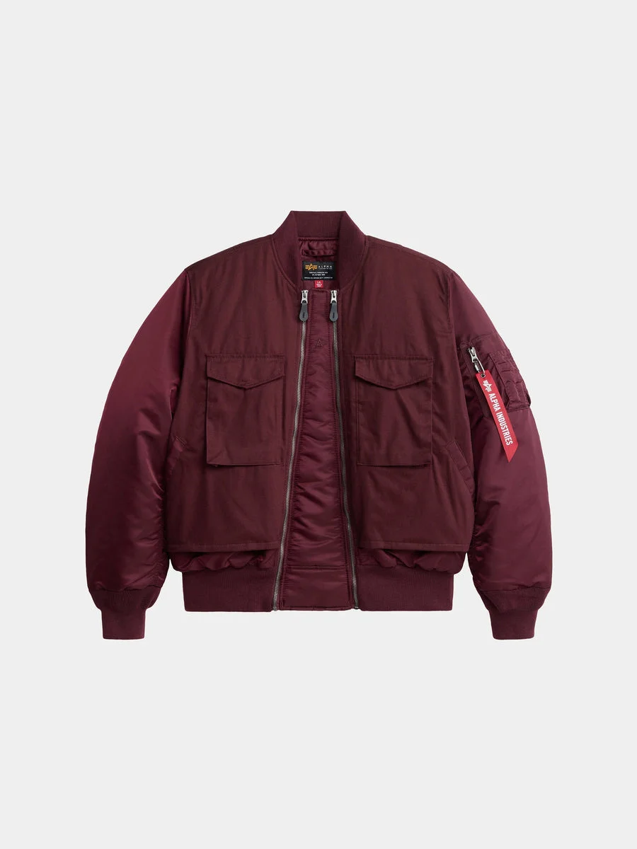 MA-1 MIXED COTTON FLIGHT JACKET - 1
