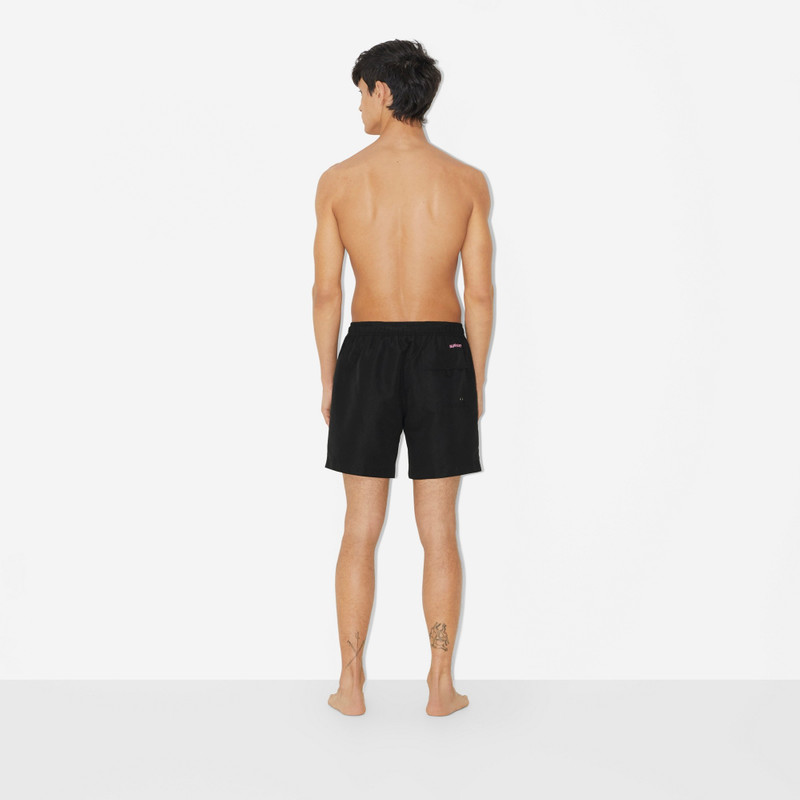 Oak Leaf Crest Drawcord Swim Shorts 4