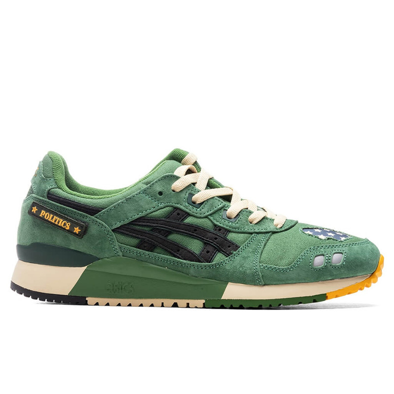 ASICS GEL LYTE III OG 'SNEAKER POLITICS' - COURTYARD/BLACK - 1