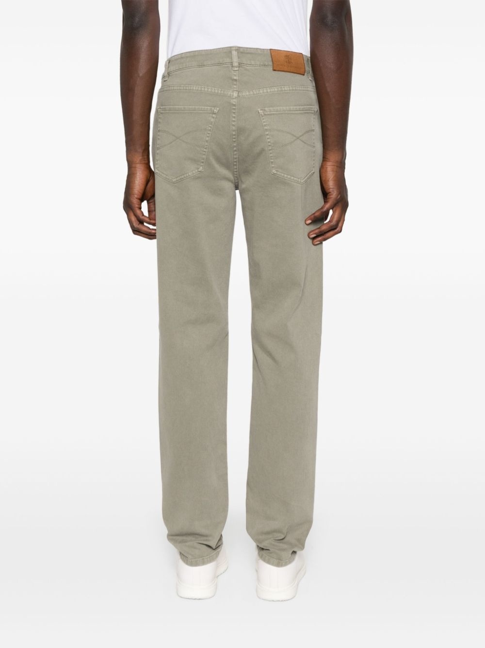 straight-leg trousers - 4