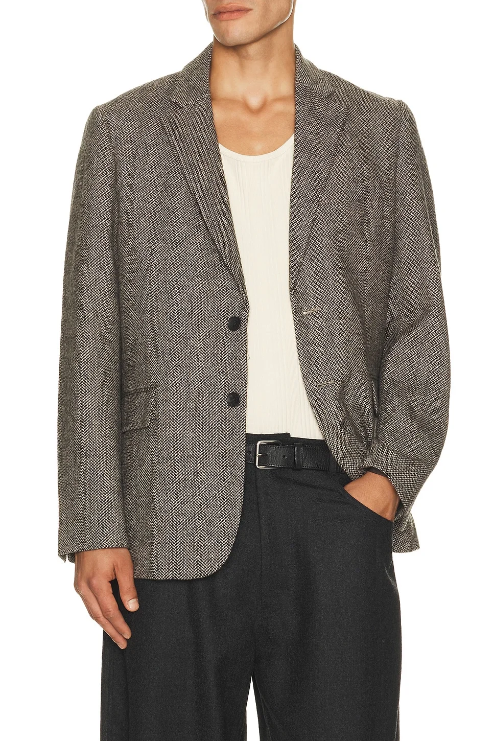 Wilde Birdseye Regular Blazer - 1