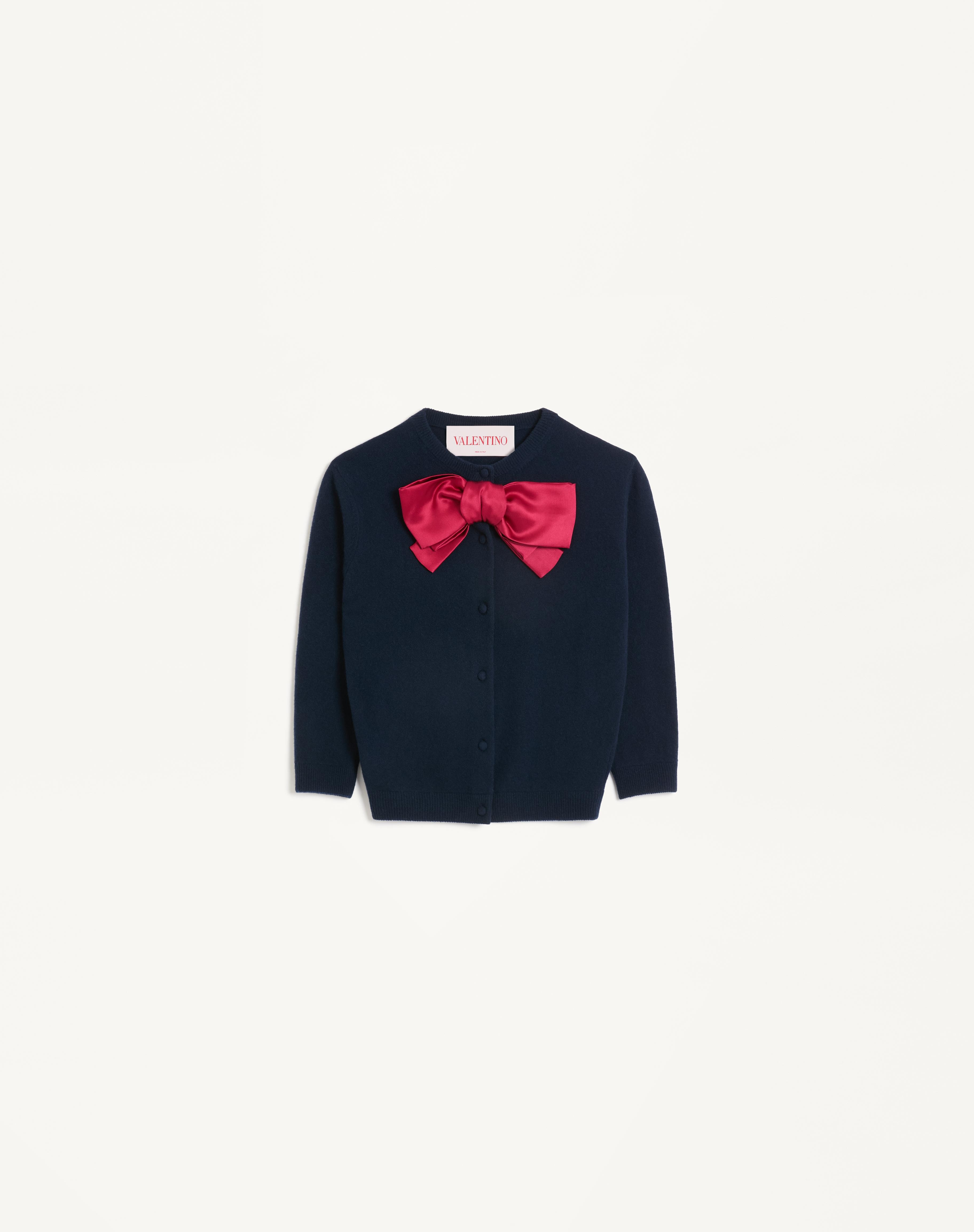 CARDIGAN WITH BOW - 1