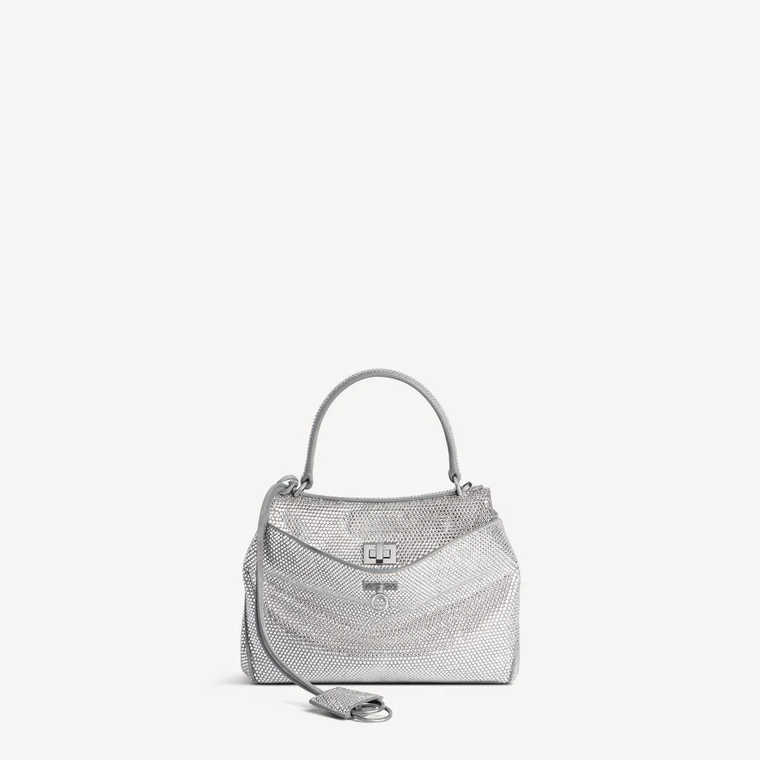 Women's Rodeo Mini Handbag With Rhinestones in Smoke Grey - 1