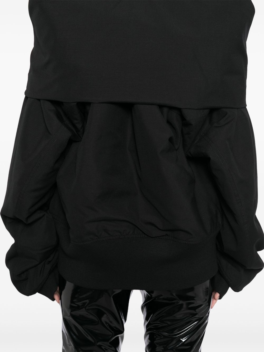 panelled bomber jacket - 5