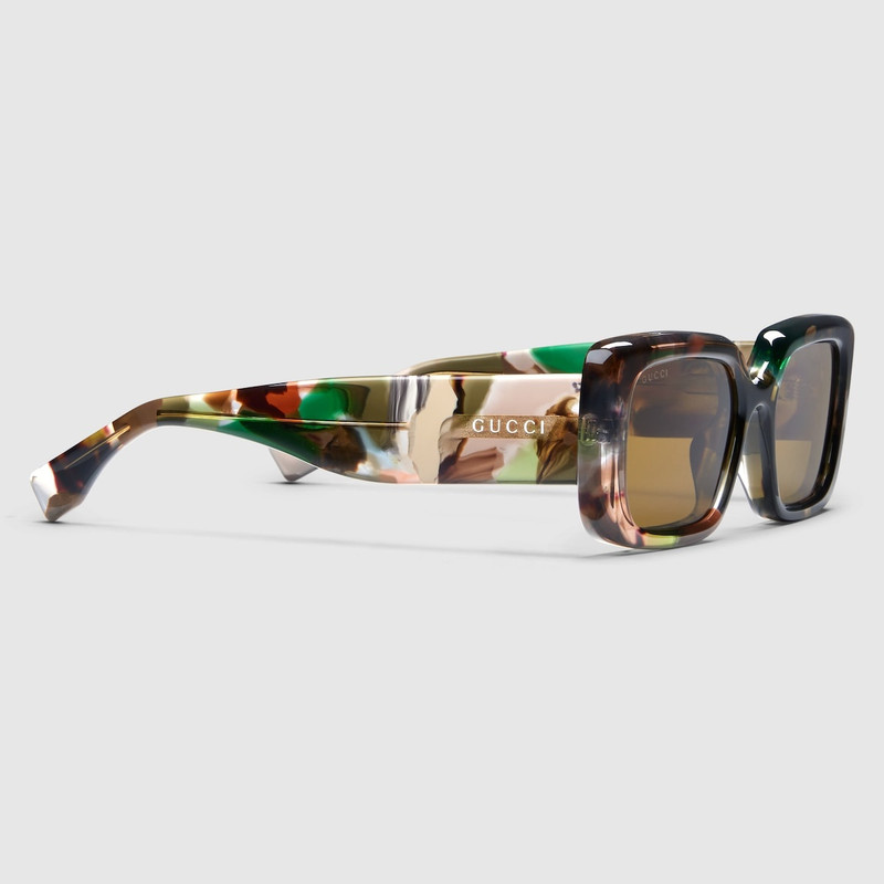 GUCCI Rectangular frame sunglasses outlook