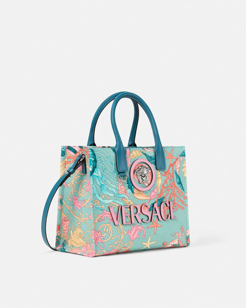 VERSACE Underwater Barocco La Medusa Small Tote Bag outlook
