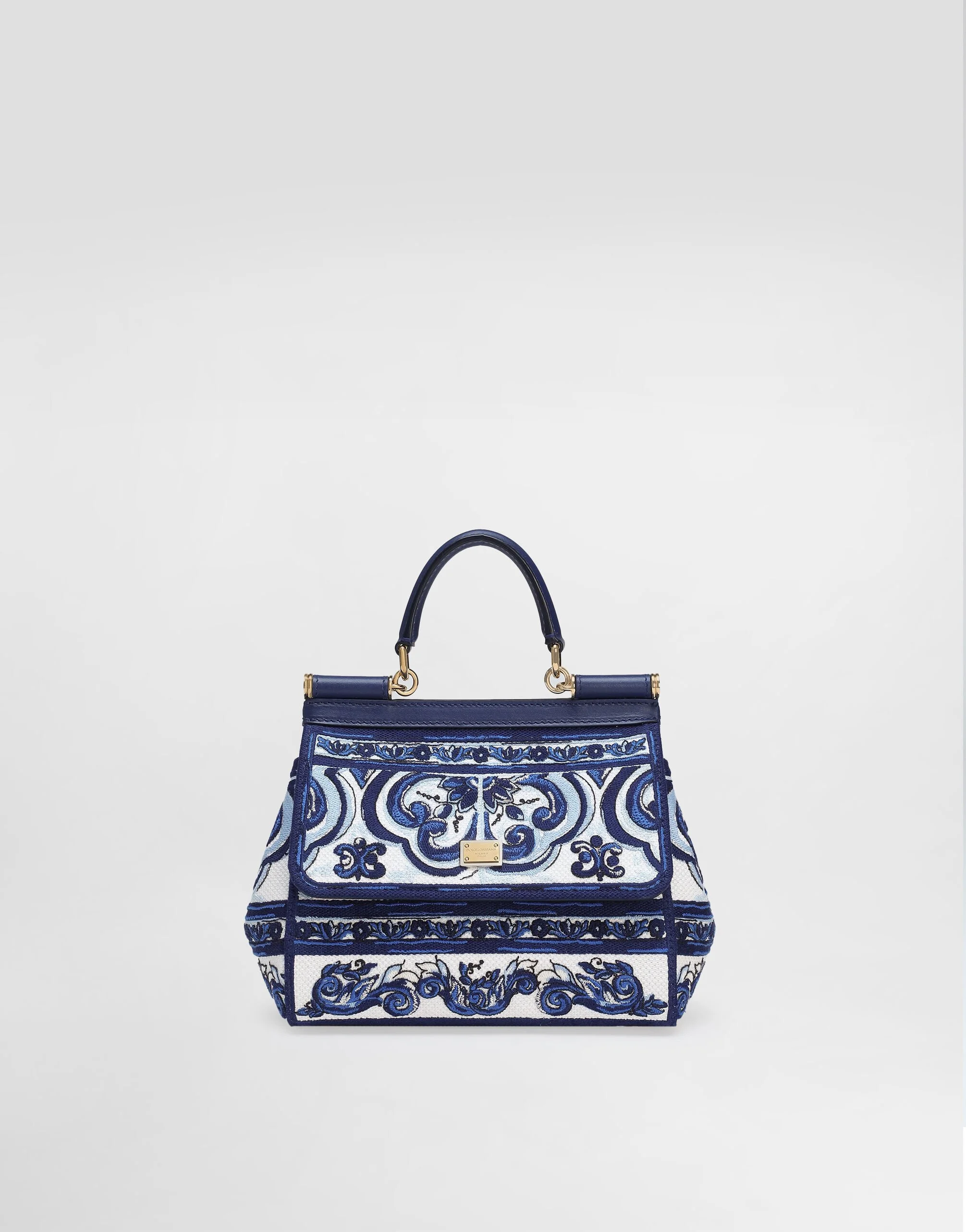 Medium Sicily handbag with Majolica embroidery - 1