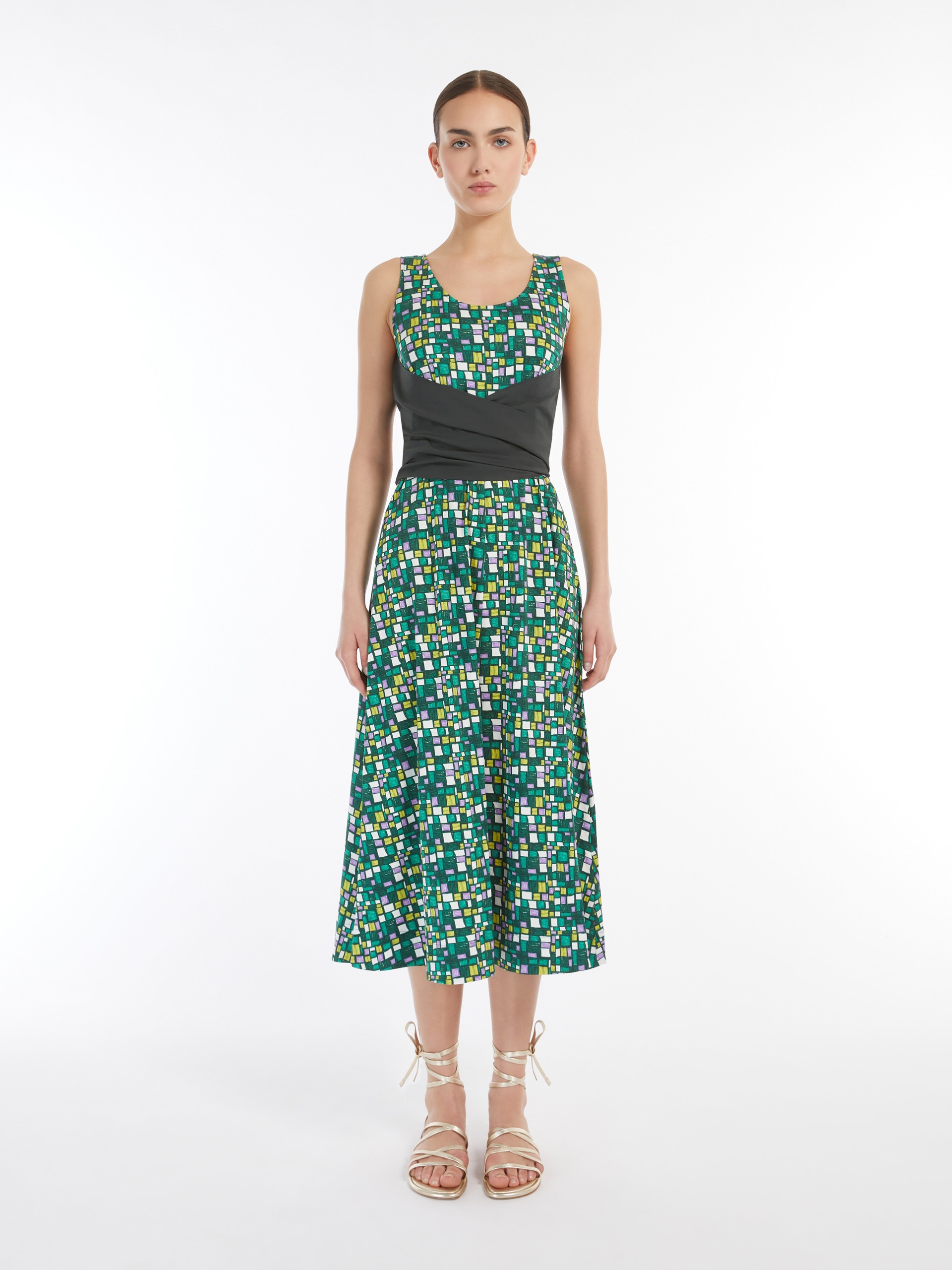 FRISIA Printed jersey midi dress - 3