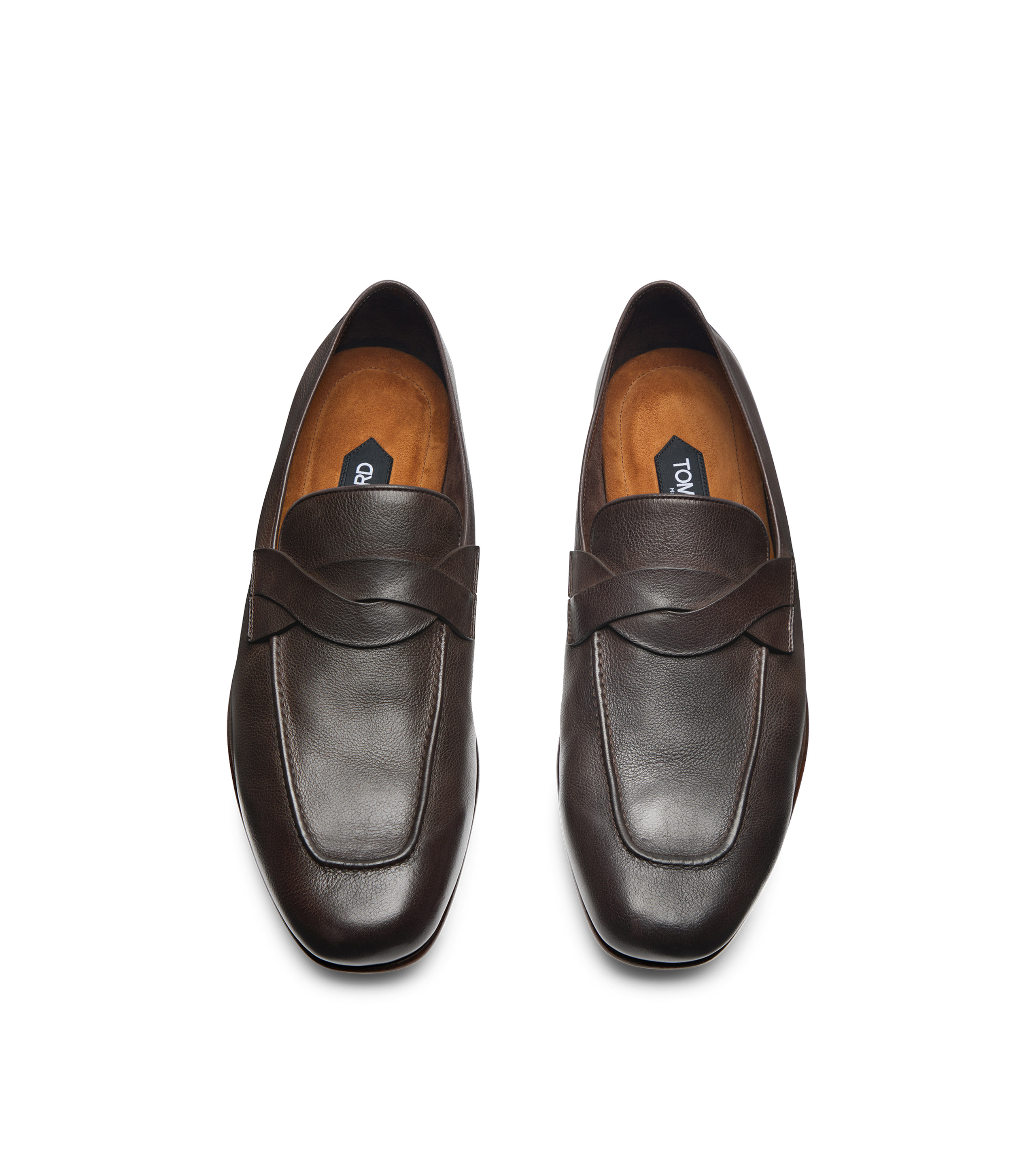 SOFT SUPPLE LEATHER GIGI TWISTED BAND LOAFER - 2
