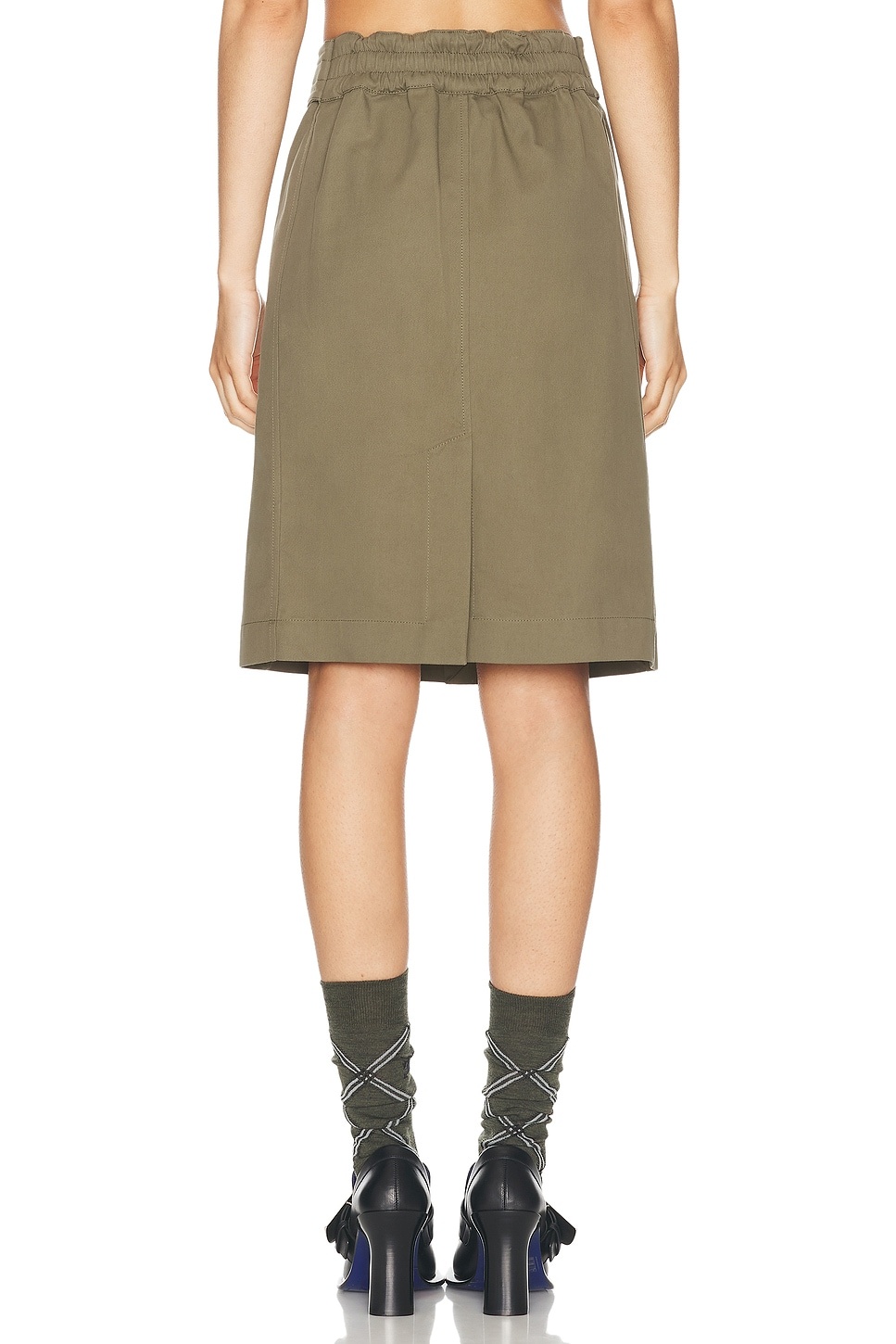 Belted Midi Skirt - 4