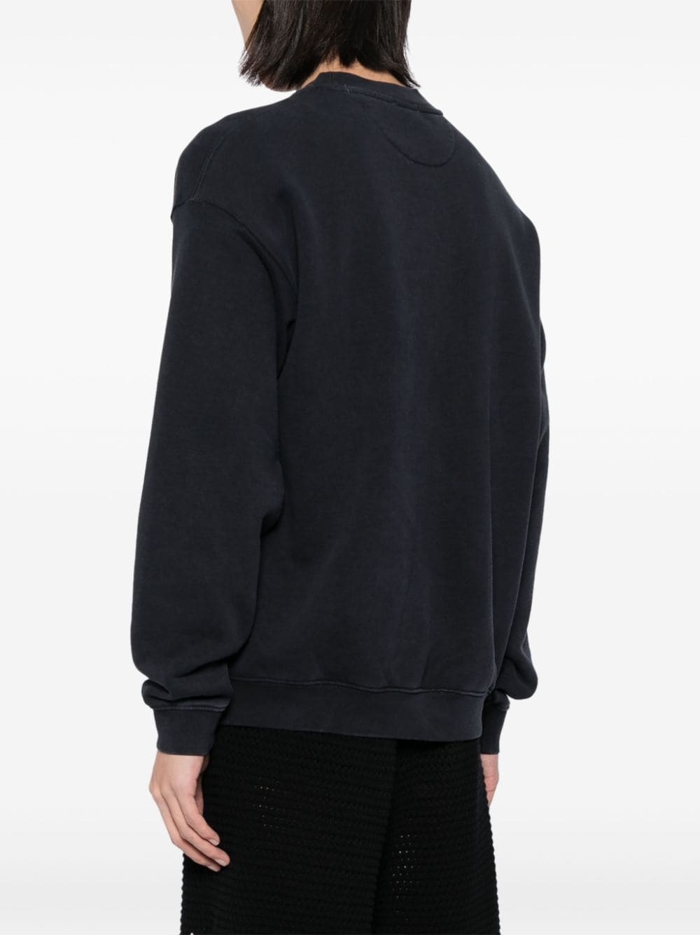 logo-patched sweatshirt - 5