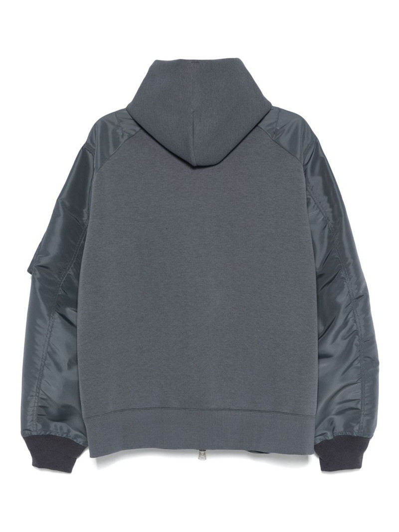 sacai Sponge hoodie outlook