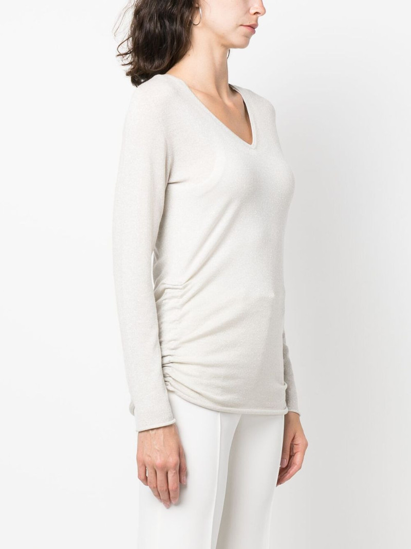 v-neck knitted jumper 3