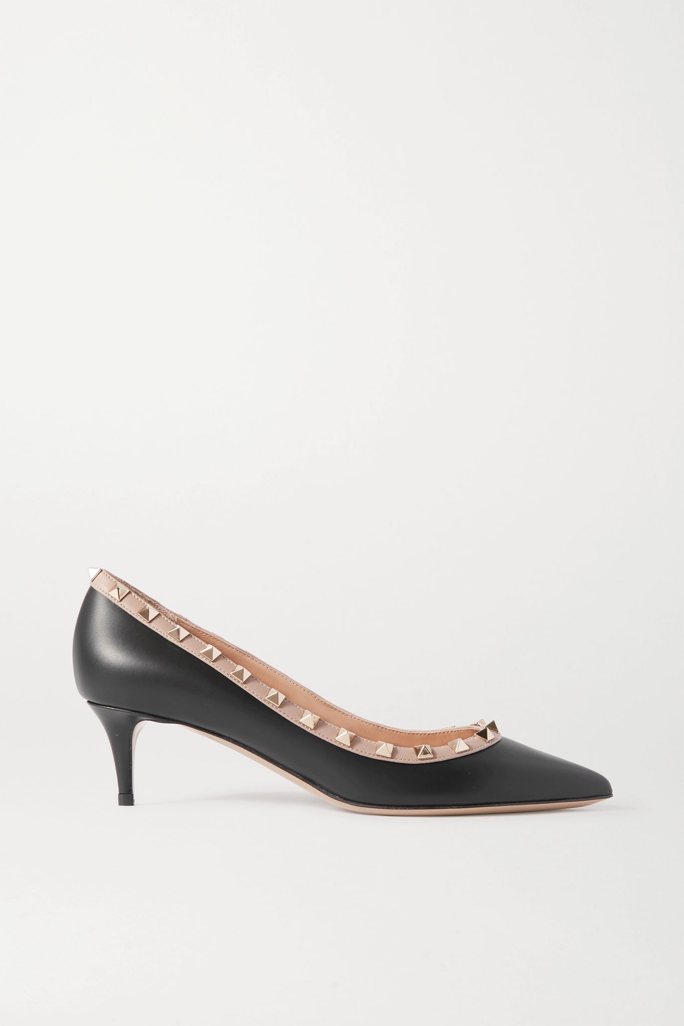 Valentino Garavani Rockstud 50 leather pumps  - 1