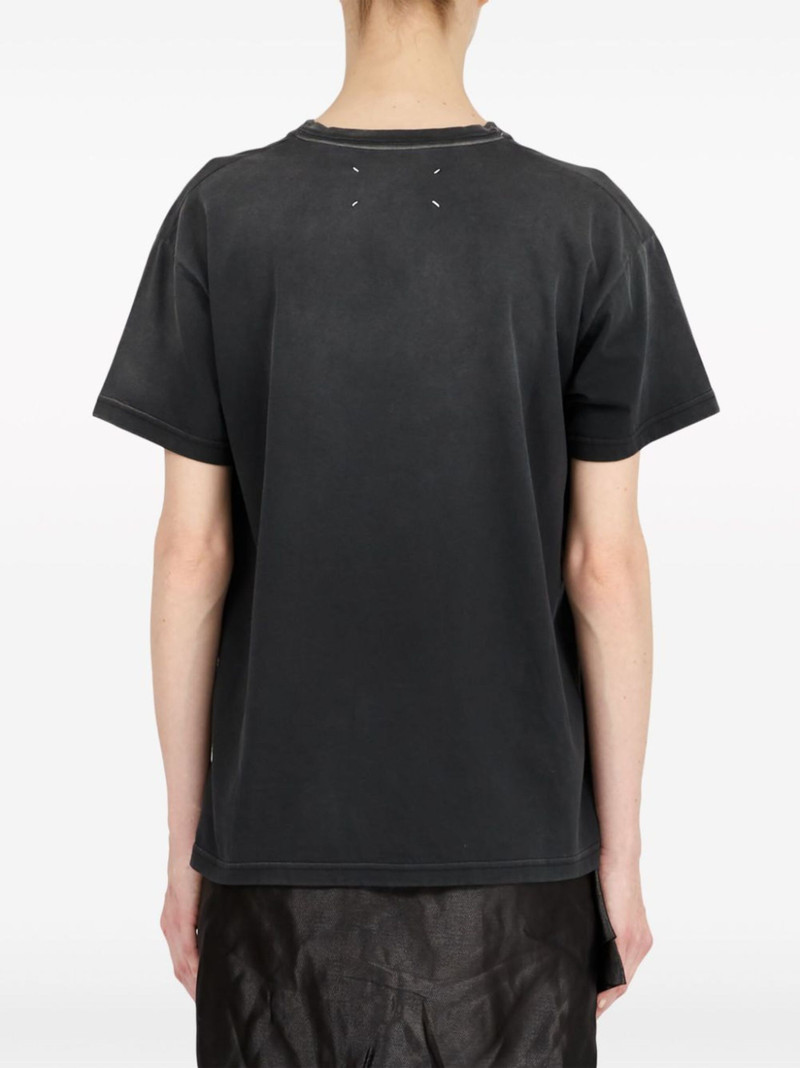 Reverse logo-print cotton T-shirt 5