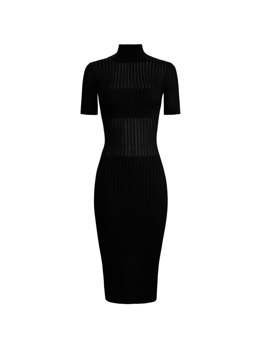 turtleneck midi dress - 1