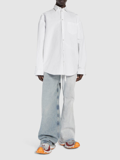 BALENCIAGA Outerwear cotton poplin shirt outlook