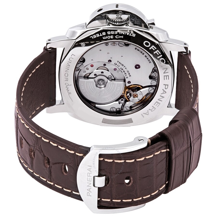 Panerai Luminor Due GMT Automatic Anthracite Dial Men's Watch PAM00944 - 3