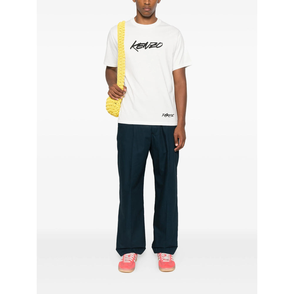 Kenzo White T-Shirts & Vests - T-Shirts Men - 3
