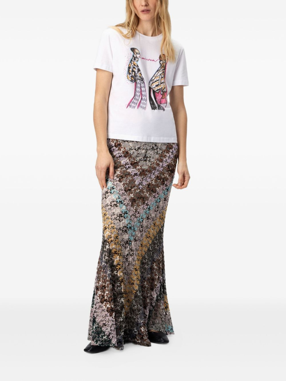 graphic-print T-shirt - 2