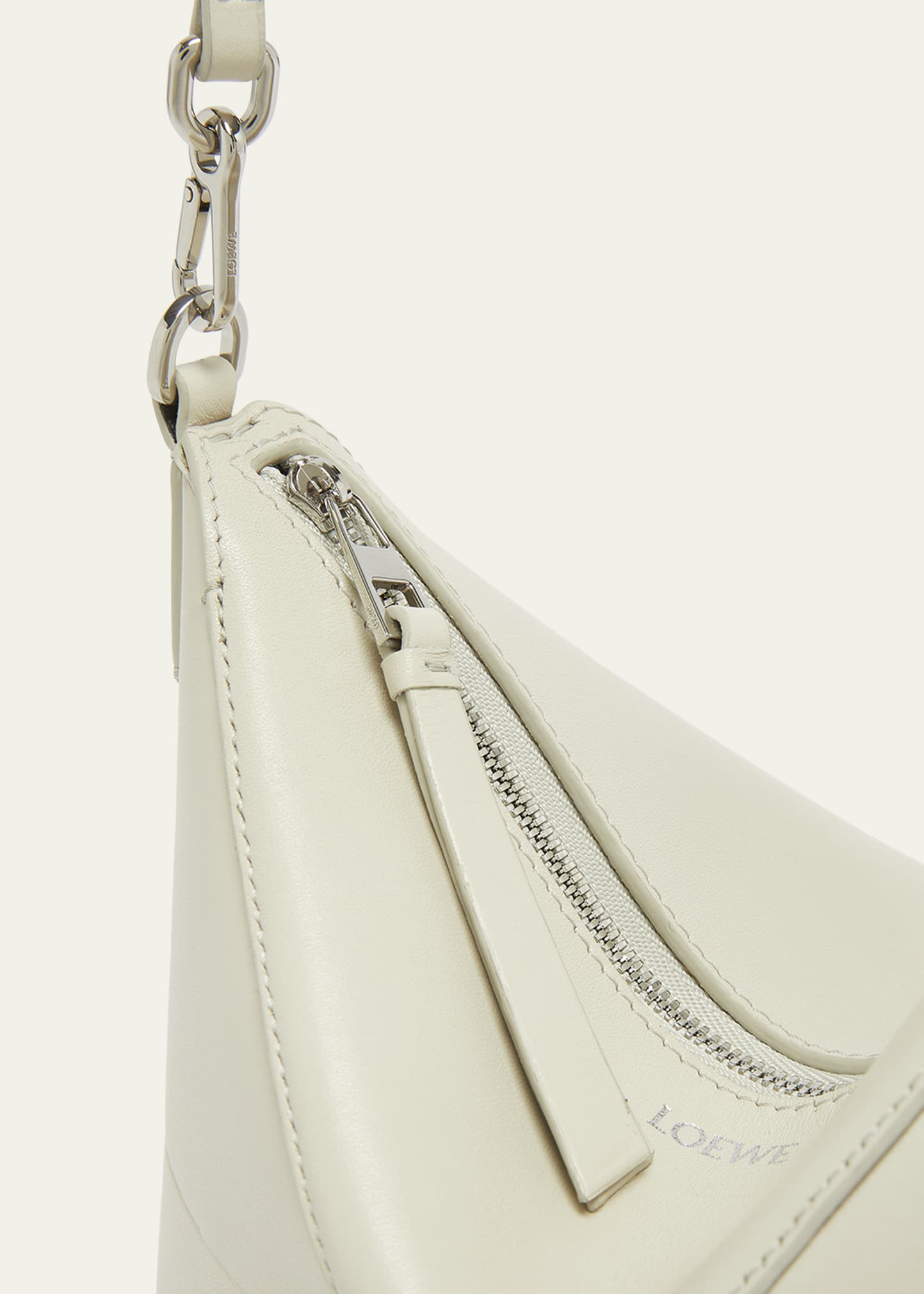 Puzzle Fold Leather Pouch Shoulder Bag - 5