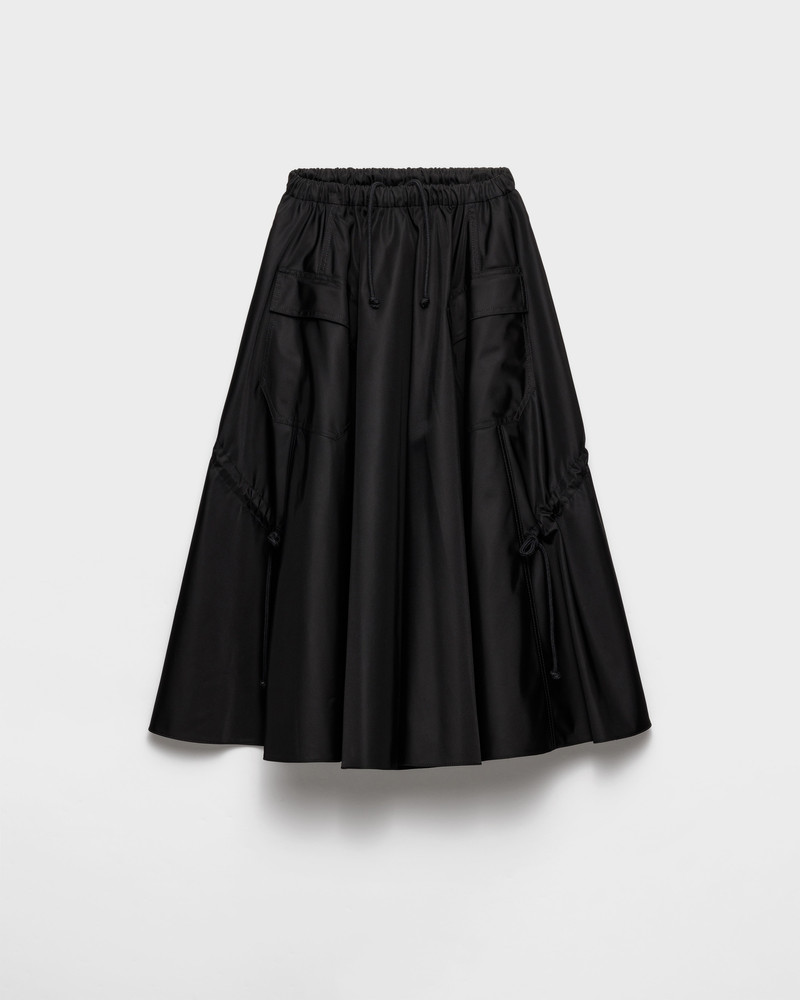 Re-Nylon circle skirt 1