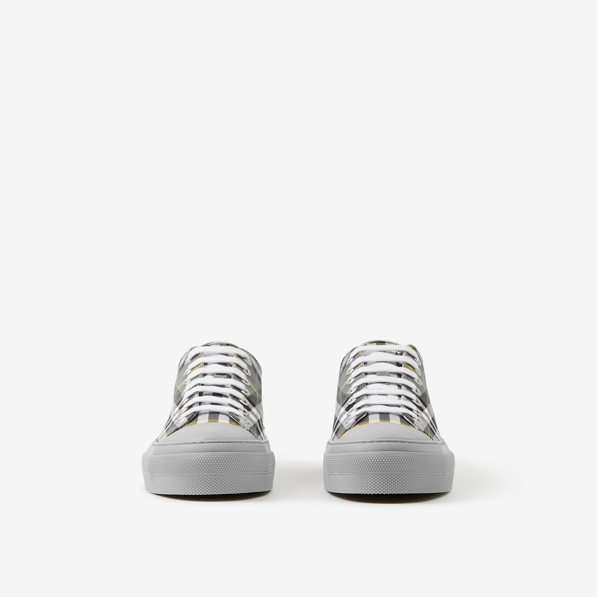 Check Cotton Sneakers - 2