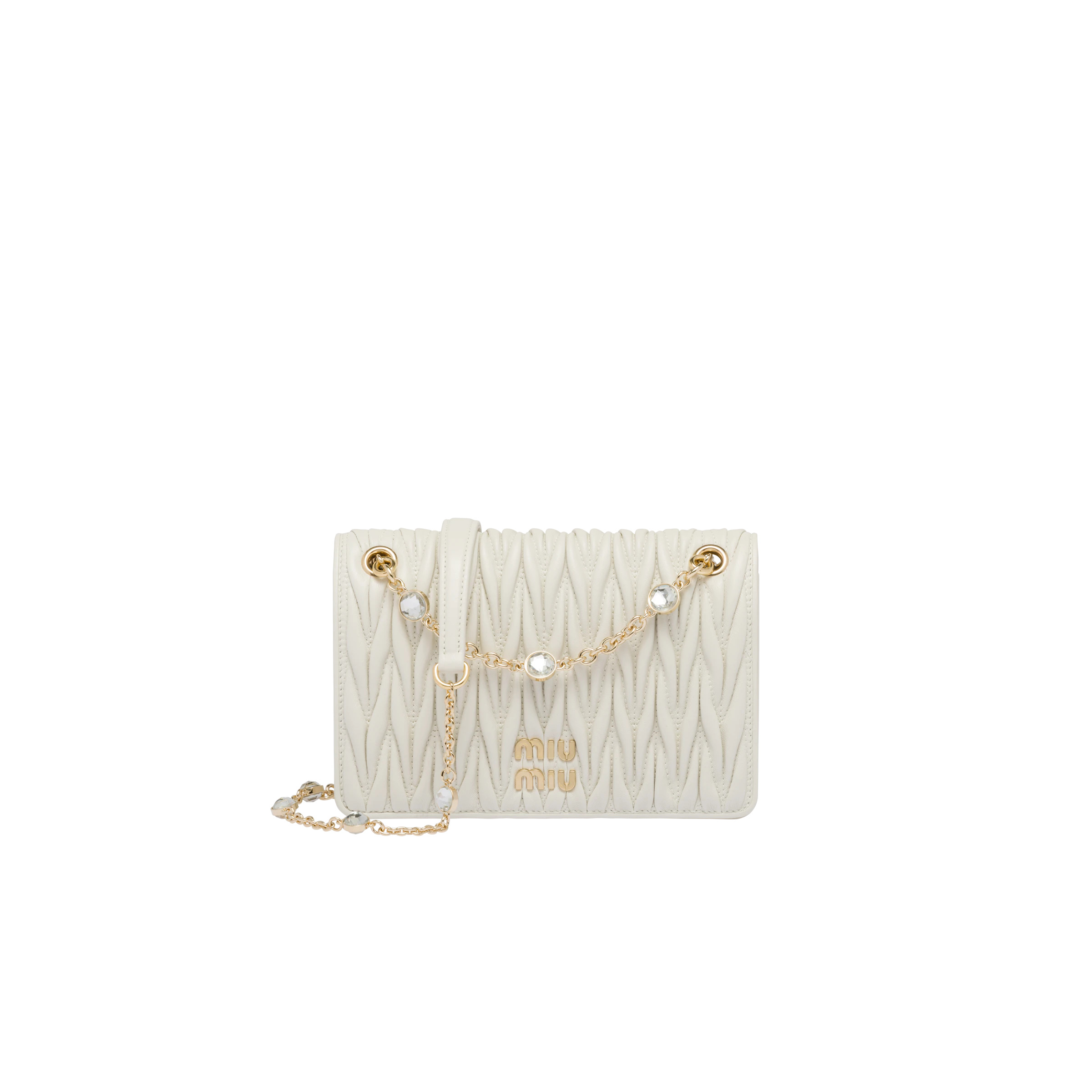 Matelassé nappa leather mini-bag - 1